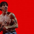 El cantante del grupo californiano Red Hot Chili Peppers, Anthony Kiedis