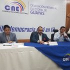 El presidente de la Junta Provincial, Giovanny Murillo, acotó que la cifra de electores corresponde al padrón electoral aprobado por el CNE que se cerró en julio pasado.