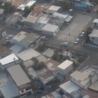 Sobrevuelo dado este último domingo en el que se observó a camionetas de la Policía rondar por sectores del sur de Guayaquil.