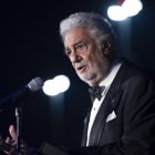 Fotografía de archivo del tenor español Plácido Domingo
