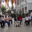 Guillermo Lasso estuvo en Universidad de las Artes.