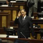 El legisladora Luis Almeida participó de la reinstalación de la sesión del pleno 790.