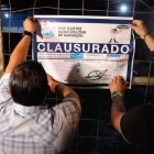 Hecho. Un total de nueve establecimientos fueron clausurados.