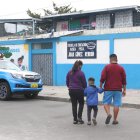colegio fiscal Juan Gómez Rendón, ubicado en Tungurahua y Callejón Parra se registró el suceso.