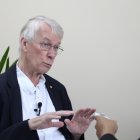 Sir Richard Roberts es uno de los cuatro científicos ganadores del Premio Nobel en Química o Medicina que visitan en estos días el país