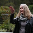 La actriz Anahí Hoeneisen, protagonista del filme “Lo invisible”, en una fotografía de archivo.