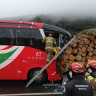 Cuatro personas tienen lesiones graves