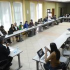 Acto. La mesa de fomento productivo recibió hoy las propuestas que plantea el Gobierno Nacional a los pedidos.