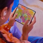 Galaxy Z Fold 4 desplegado.