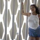 La cantante urbana dominicana Tokischa posa durante una entrevista con Efe, el 24 de agosto de 2022, en San Juan (Puerto Rico).