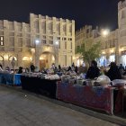 El mercado llamado Souq Waqif tiene una plazoleta gigante que será el sitio ideal de los hinchas durante el Mundial de Qatar.