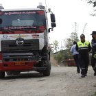 TRAILER ENCONTRADO EN UN GARAJE EN LA VIA A DAULE, KM.16, CASO DEL ACCIDENTE EN LA PERIMETRAL, 31 DE AGOSTO DEL 2022- AMELIA ANDRADE Guayaquil-Ecuador Agencia (Ag-ecpreso)
