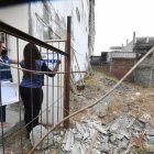 Acción. Los sellos se colocaron tras un operativo en esta zona del norte.