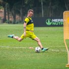 Damián Díaz, volante de Barcelona, será titular el sábado ante el Gualaceo.