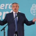 Foto de archivo del presidente de Argentina, Alberto Fernández.