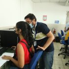 La Universidad de Guayaquil fue una de las sedes donde se tomó la última prueba Transformar.