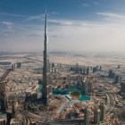 El Burj Khalifa, una gran edificación en Dubái.