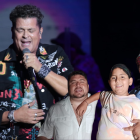 La familia Rodríguez disfrutó del concierto de Carlos Vives.