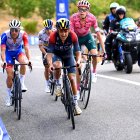 Richard Carapaz es el ciclista mejor ubicado en la clasificación de montaña.