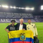 Bryan Jiménez entrevistó al profesor Gustavo Alfaro en su visita a su hermano, Gonzalo Plata.