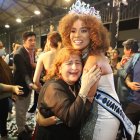 María del Cisne, junto a su progenitora, María Briones. "Ella es la reina de mi corazón desde chiquita", expreso la orgullosa mamá.