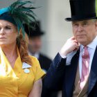 Sarah Ferguson y Andrés de Inglaterra, en Ascot, en 2019.