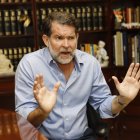 Tabacchi es aspirante a la Prefectura del Guayas por el movimiento CREO. Empresario ganadero y presidente de la Asociación de Ganaderos del Litoral y Galápagos.