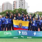 La Tricolor celebró tras ubicarse en tercer lugar en la clasificación general.