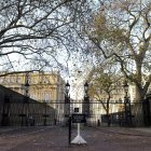 Exterior de Clarence House, hasta ahora la residencia oficial del príncipe Carlos de Inglaterra, en el centro de Londres.