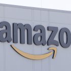 El logo de Amazon, en una fotografía de archivo.