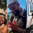 Varias postales de Will Smith durante su visita a el Yasuní.