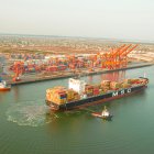 Comercio.- Las actividades de comercio exterior en el Puerto de Guayaquil.