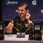 Fabián Bustos en rueda de prensa.