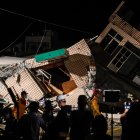 arias estructuras colapsaron debido al fuerte sismo registrado.