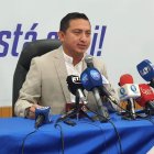 Rueda de prensa desde el CNE.