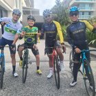 Jhonatan Narváez (c) y Martín López (d) cumplieron con entrenamientos en Australia previo a su participación en el Campeonato Mundial de Ciclismo.