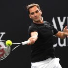 El tenista suizo entrena ya en el O2 de Londres donde jugará el dobles, posiblemente junto a Rafael Nadal.