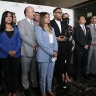Asambleístas de la Bancada del Acuerdo Nacional, legisladores que representan al Ejecutivo en la Asamblea Nacional.