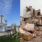 Entre los lugares emblemáticos que han sufrido los efectos de la invasión rusa, hay decenas de sitios religiosos.