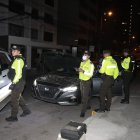 Indicios. En la zona del ataque al menos se contabilizaron ocho casquillos de bala