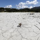 En la imagen de archivo, sequía en Saint-Martin-du-Var, sur de Francia.