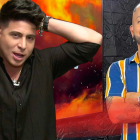 Don Day y Santiago Castro protagonizaron un incidente en el primer programa de Los hackers de la farándula.