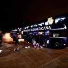 Independiente en su llegada a Córdova.