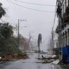 Fotografía de algunos de los destrozos dejados por el paso del huracán Ian en Pinar del Río (Cuba). EFE/ Yander Zamora