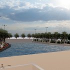 Obra. La piscina se encuentra en el Batallón del Suburbio.