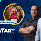 Pódcast Catando Qatar con Gabriela Alcívar.