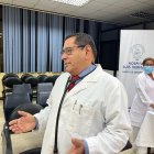 Peñaherrera es jefe del Servicio de Cardiología en el Hospital Luis Vernaza, en Guayaquil. Es graduado de médico cirujano en la Universidad Católica Santiago de Guayaquil. Es cardiólogo, especialista en hipertensión arterial y máster en investigación clínica y epidemiológica.
