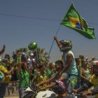 Los brasileños tienen una cita en las urnas este domingo para escoger a su nuevo presidente.
EFE/Felipe Iruatã