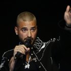 Fotografía de archivo en la que se registró al cantante colombiano Maluma, en Medellín (Colombia).