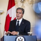 Washington, Antony Blinken está en Lima para la reunión de la OEA.   /JIM LO SCALZO